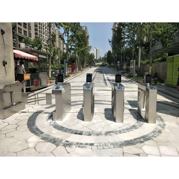 Stainless Steel SUS304 Tripod Turnstile Gate for Entrance and Exit in Office Buildings