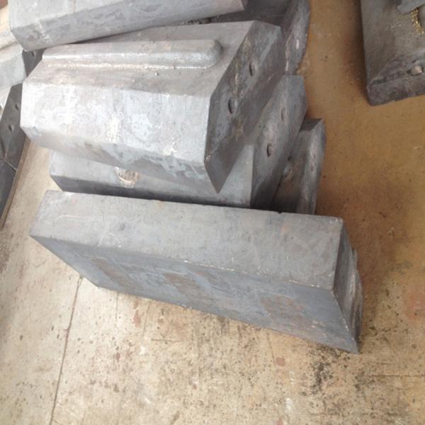 Quality High Chrome Kleemann Blow Bar For Impact Crusher Wearing Parts factory price  in stock casting blow bar wholesale