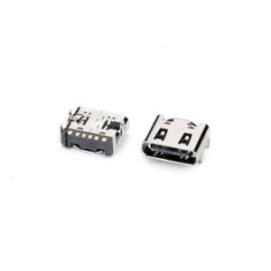 usb 3.1 type c connector 16pin Sinking 1.0mm SMT Female USB Port 16PIn C-Type
