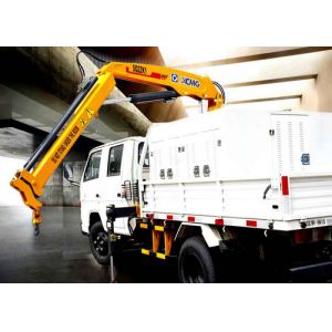 Durable Lifting Knuckle Boom Truck Mounted Crane With 7.5m Max Lifting Height