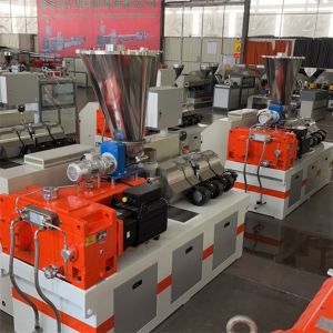 Pe Pipe Spiral Pipe Extrusion Line with Water Cooling Method Fully Automatic