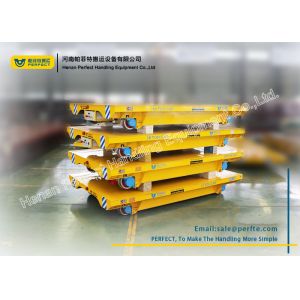 Conductor Rail Powered Die Transfer Cart Platform Track Carrier PLC Control