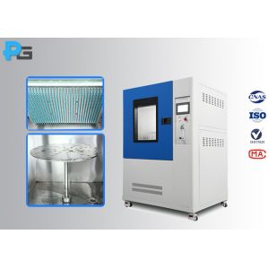 High Accuracy Filter Rain Test Chamber 0.4mm Nozzle IEC60529 IPX12 With PLC