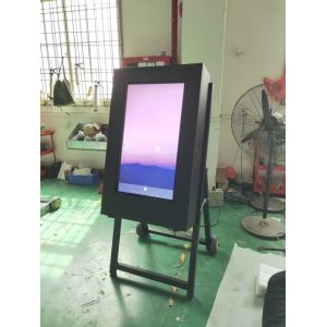 Airport Self Service Food Kiosk 43 Inch Movable Self Help Computer Printing