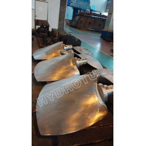 100-1000KW Hydro Turbine with stainless Steel runner blades and ZG20SiMn Guide