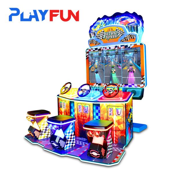New Design Nitro Speed Coin-Operated Indoor Game Amusement Racing Game Machine