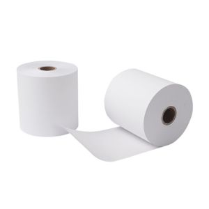 Cheap 58gsm 52g 11mm Custom Printed Thermal Receipt Paper Rolls for sale
