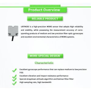 UBTM205Y UNIVO Antenna Inertial Navigation with 15 Input Voltage and Gyro North