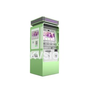 Self Service Payment Healthcare Kiosk Novel Shape With Medical Record Printer