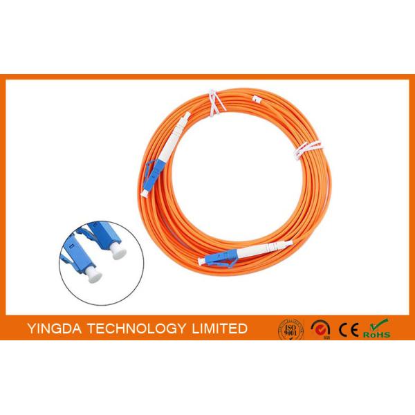 Fiber Optic Mulitmode fiber Patch MM62.5 / 125um OM1 PVC 2.4mm , Fiber Jumper