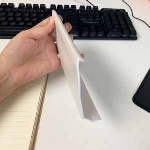 Customized Color Flexible Skirting Board Tiles PVC Plastic Baseboard 1.8mm