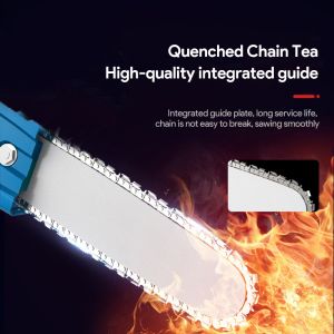 2021 Portable 7 inch Electric Chainsaw Cordless Mini Battery Chainsaw with