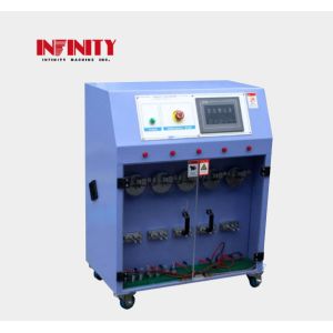 Cheap AC220V 50Hz 10A Five Stations Wire Pull Testing Machine For Motor Acceleration And Deceleration Time 45ms for sale