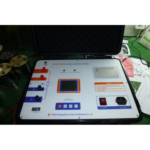High Security Transformer Testing Equipment Transformer Winding Resistance Test