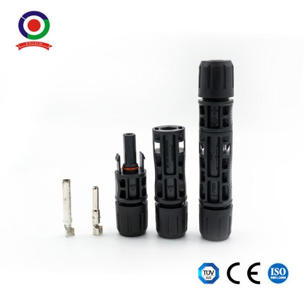 Quality TUV Certified MC4 Connectors with Copper/Tin Plated Contacts PPO Insulation and UV Resistant for Solar Panel Applications wholesale