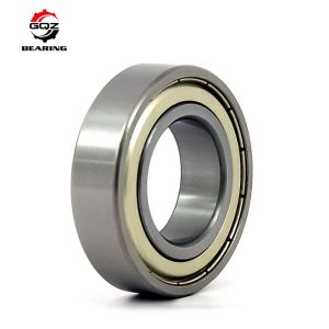 6211ZZ 6211 High Speed Single Row GCr15 Motor Deep Groove Ball Bearing 55*100