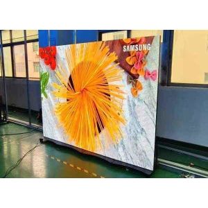 Die-Cast Aluminum Screen Front P2.5 Digital LED Poster Stereo Mount Easy