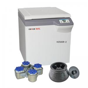 Cheap Floor Type Refrigerated Centrifuge H2500R-2 with Carbon Fibre Angle Rotor and Swing Rotor Available for sale