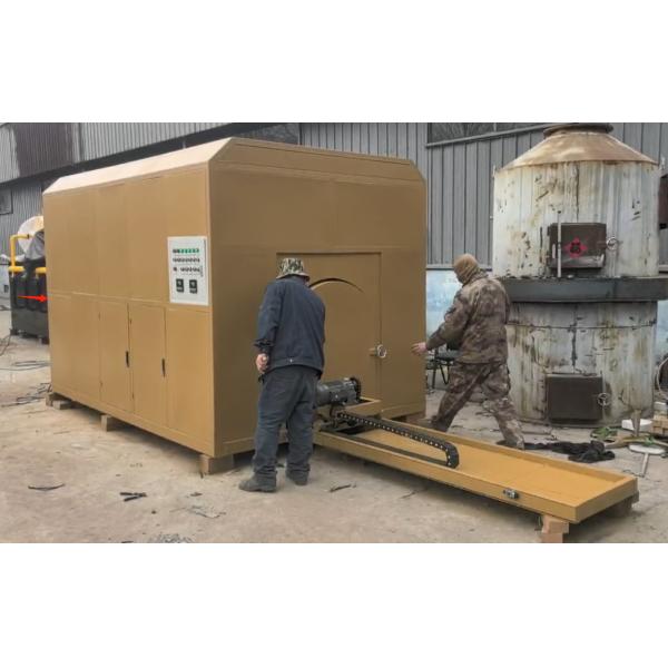 Customized Operation Voltage Waste Incinerator with 15kg-10t/time Burning