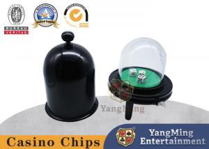 China Macau Club Customized Special Matte Black Stainless Steel Metal Manual Pressing Dice Cup on sale