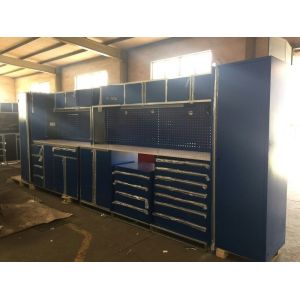 Heavy Duty Garage Storage Tool Cabinet with 18 Gauge Steel and Customized