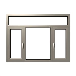 Horizontal Opening Aluminum Alloy Frame Casement Glass Windows for Customer
