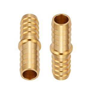 Cheap 1/4&quot; To 3/16&quot; ID Brass Hose Barb Reducer , Mender Union Barb Fitting Reducer for sale