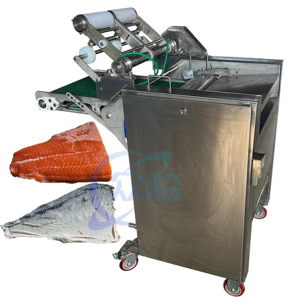 Quality Semi-automatic fish peeling machine fish processing and peeling production line electric peeling machine wholesale