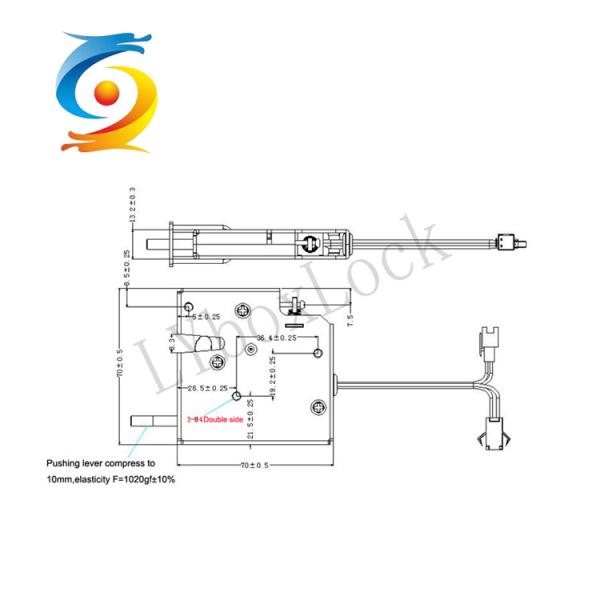 OEM Smart Locker Lock Shockproof Parcel Delivery Locker Lock