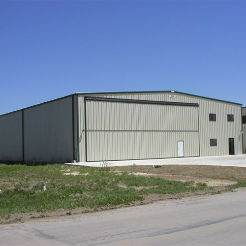 Pre Fabricated Steel Structure Hangar Warehouse Workshop Metal Frame Commercial Buildings