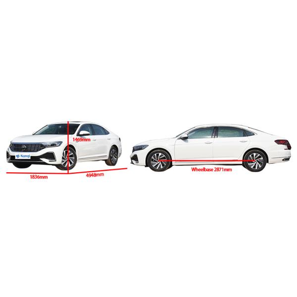 200 Km/h 1.4t VW Passat Volkswagen Plug In Hybrid SUV High Speed