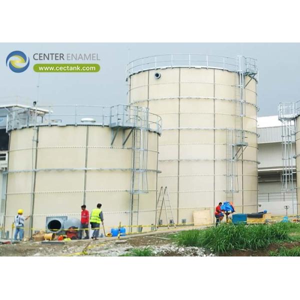 Quality Center Enamel Provides Epoxy coated steel tanks For Afghanistan Drinking Water Project wholesale