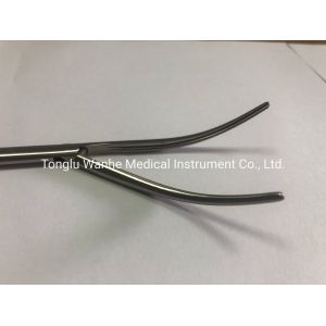 Group Adult Thoracoscopy Instruments Forceps For Dissecting Curved Thoracotomy