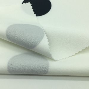 94%Polyester Spandex 280GSM Scuba Crepe with Print