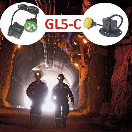 Underground Safety 10000lux 1.67W LED Miners Cap Lamp