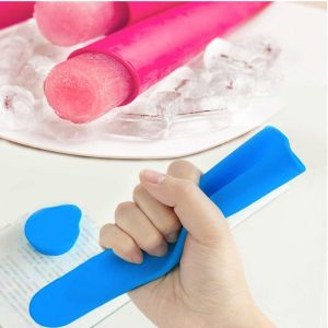 OEM Custom Silicone Ice Cream Pops Popsicle Molds Lollipop Freezer FDA