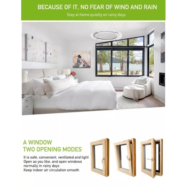 Thermal Break Double Glazed Aluminum Sliding Window Door Tempered Low E