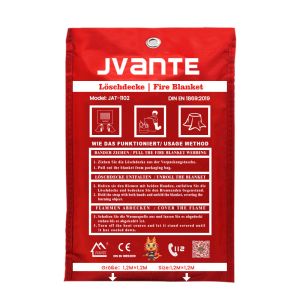 China Household Emergency Type 1.2*1.2-meter Thick Welding Fire Blanket, 4-millimeter Thick Kitchen Fire Blanket on sale