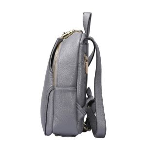 School Bags Cowhide Backpacks for Travelling Genuine Leather Double Shoulder Bag