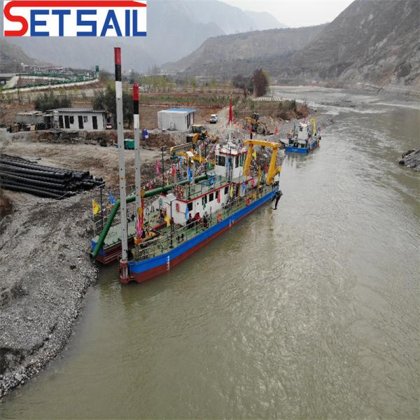 18 Inch Water Flow 3500m3 Cutter Suction Sand Dredger Used in River