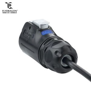 Outdoor PBT Plastic LP24 1.5A USB3.0 Plug and Socket Data Connector with Dust