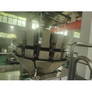 Automatic Laundry Detergent Pods Filling Packing Machine With Multihead Weigher