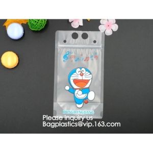 Fruit Juice Liquid Stand Up Pouch Bag With Straw Zipper Bag With Straw Juice