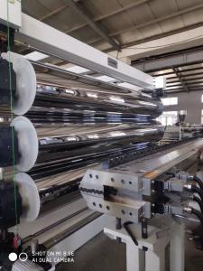 Cheap Extra Width Geomembrane / Geocell PE Sheet Extrusion Line With PLC Control for sale