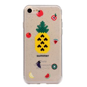 Bling Glitter Transparent Soft TPU Phone Case For iPhone 7 8 Plus Sparkling