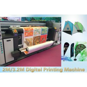 Cheap 2000mm Width 1800dpi Pigment Ink Fixation Fabric Plotter for sale