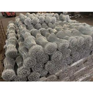 Electro Galvanized Double Loop Rebar Tie Wire 20cm 45g/ M2 Zinc Coating