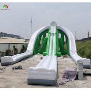 Cheap Super Triple Slide Inflatable Water Slide Outdoor Children's Water Park Commercial Blow Up Water Slides for sale