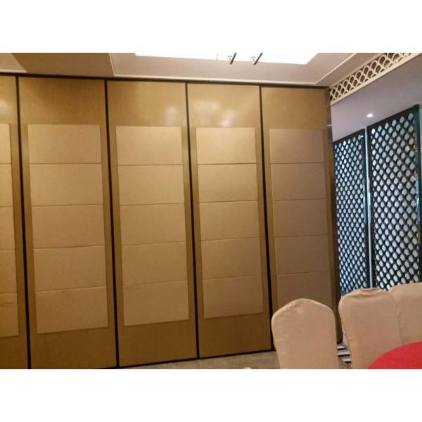Quality Panel Height 4m Floor To Ceiling Acoustic Room Divider With Anodized Aluminum Frame wholesale