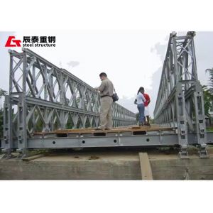 Modular Steel Structure Beam Fast Construction Metal Truss Bridge Building